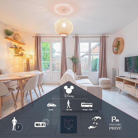 *Disneyland-Paris* 7Pers, Wifi, Parking Bailly-Romainvilliers Exteriör bild