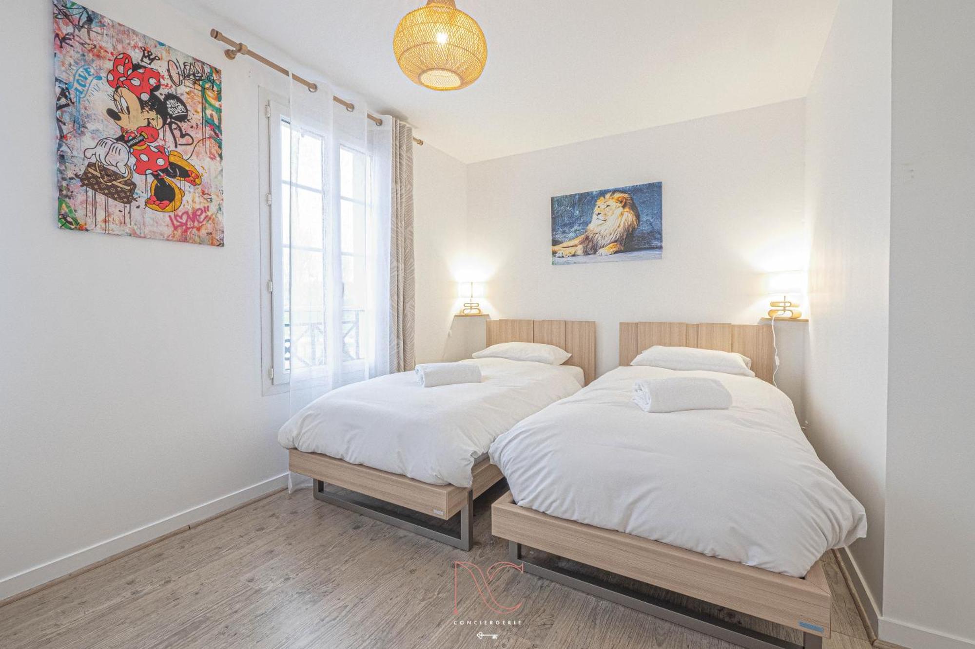 *Disneyland-Paris* 7Pers, Wifi, Parking Bailly-Romainvilliers Exteriör bild